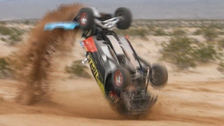 Flipping End Over End Doesn’t Stop This Rally Fighter